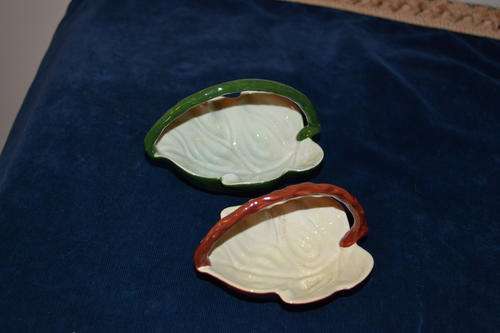 TWO CARLTON WARE BASKETS