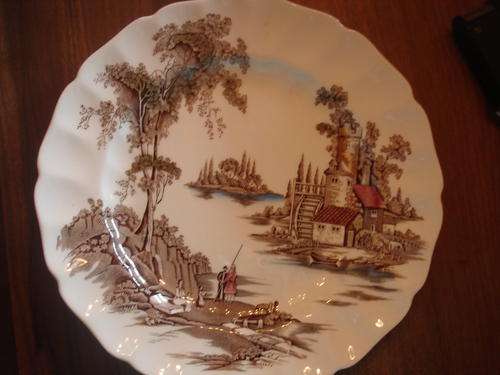 JOHNSON BROS OLD MILL FISH PLATE