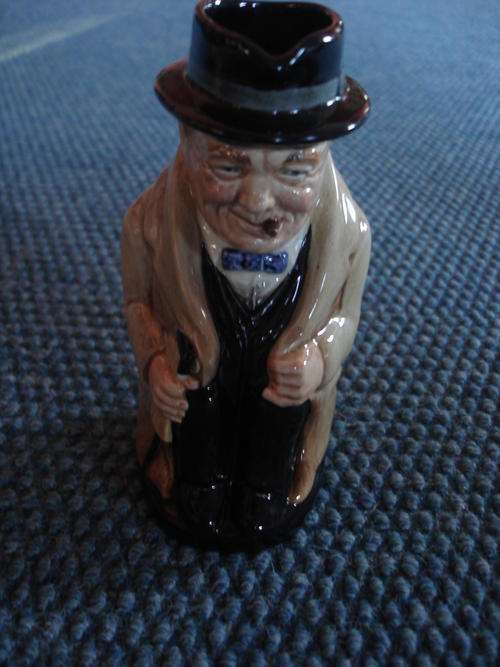 ROYAL DOULTON TOBY JUG SIR WINSTON CHURCHILL
