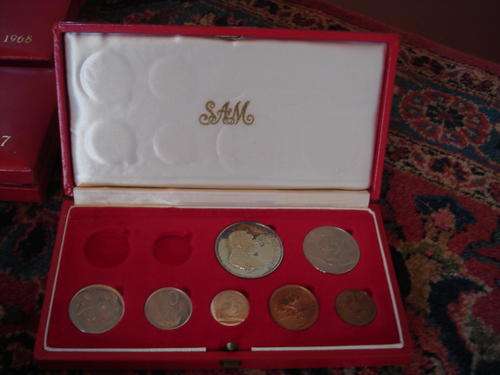 1967 PROOF COIN SET NO GOLD