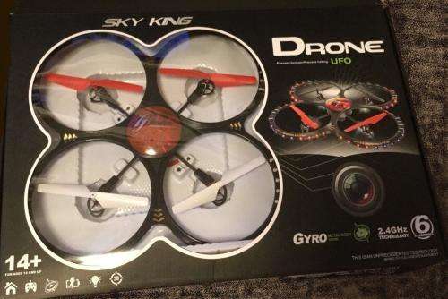 **Special** SKY KING GYRO METAL BODY DRONE UFO QUADCOPTER - 6 AXIS GYRO 2.4Ghz 6CH with Camera