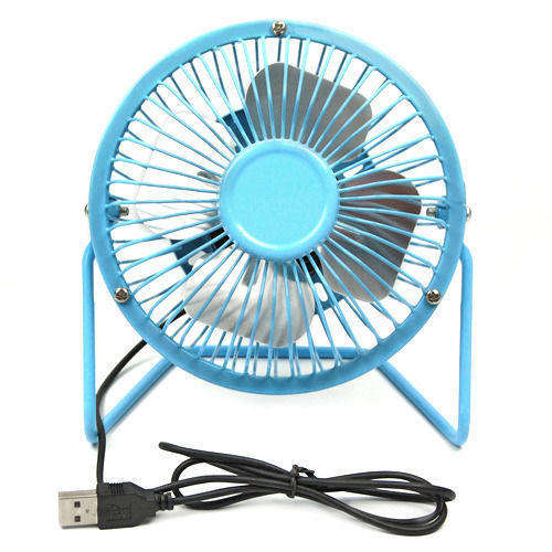 Mini Portable Super Mute Laptop Computer PC Metal USB Cooler Cooling Desktop Fan