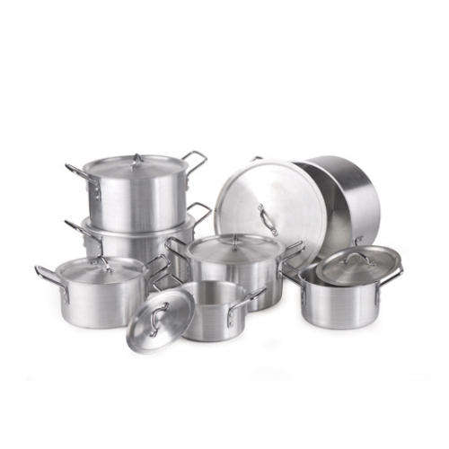 7 Piece Aluminum Cookware set ( 7 pots and 7 lids )