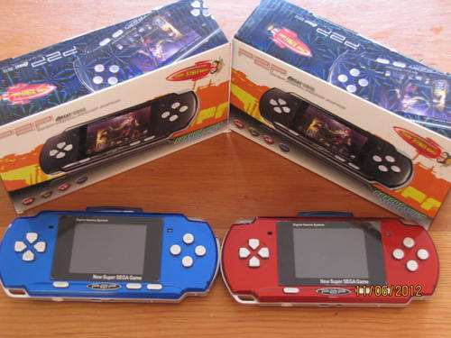 ***32 BIT*** P2P Super Sega handheld Game console with 999 999 in 1 Game card