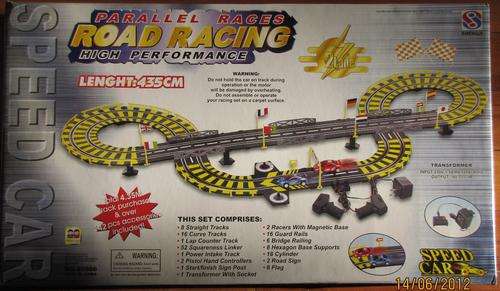 ***LARGE 435CM*** Complete Slot car Set