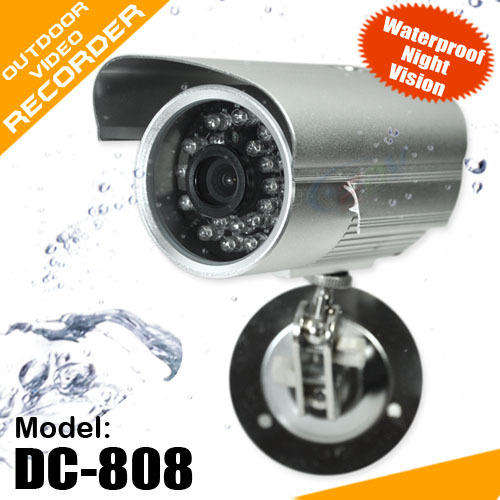 Waterproof, Night Vision, Motion Detection, Outdoor Security CCTV DVR Camera