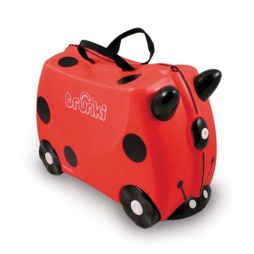 Lady Bug TRUNKI, Ride on, Pull along Suitcase