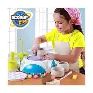 Kids battery operated POTTERY WHEEL with accessories