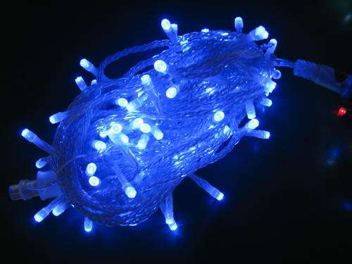 2 X 10M Strings of Fairy Lights - Blue - 100 LED's