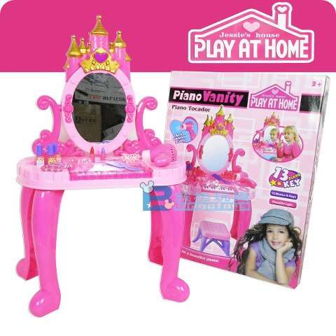 Girls dressing table with built in piano