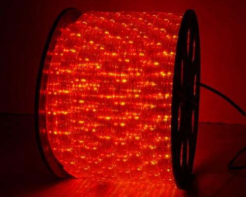 100 Metre Rope Lights RED