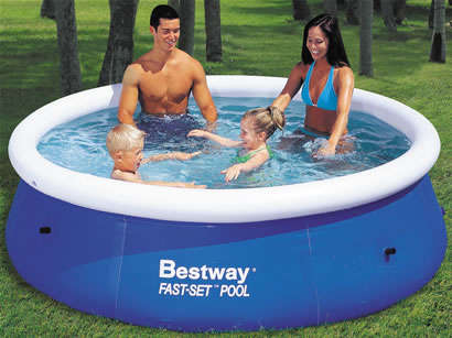 ***HUGE 244 x 66CM*** Bestway Fast set POOL