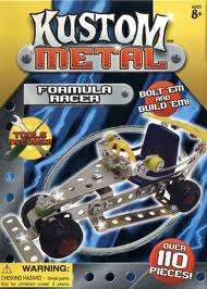 Kustom Metal Kit - Formula Racer ( similar to meccano)