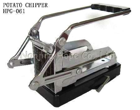 Steel Potato Chipper with suction Base