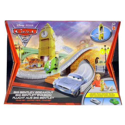 Disney Pixar  Cars 2 Big Bentley Breakout Track Set