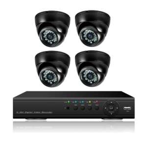 Complete 4 Channel Security Surveillance System