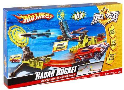 Hot Wheels Trick Tracks Radar Rocket Starter Set
