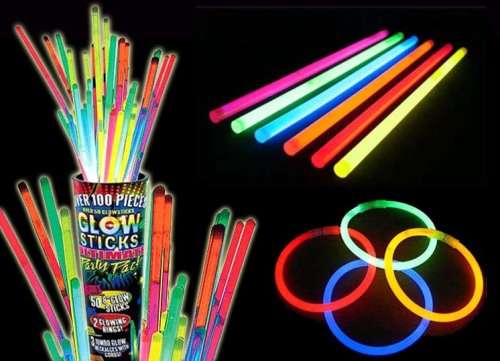 100 Pieces Glow Sticks Ultimate Party Pack