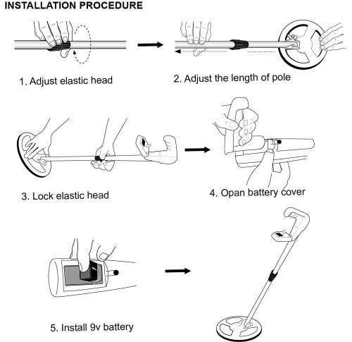 GOLD MINER JUNIOR METAL DETECTOR