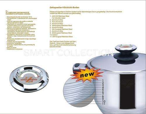 16 pce High Quality Stainless Steel pot set **SHE WILL LOVE THIS FOR X-MAS**