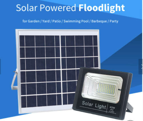 Outdoor garden street lighting light 40W 1300LM solar led light