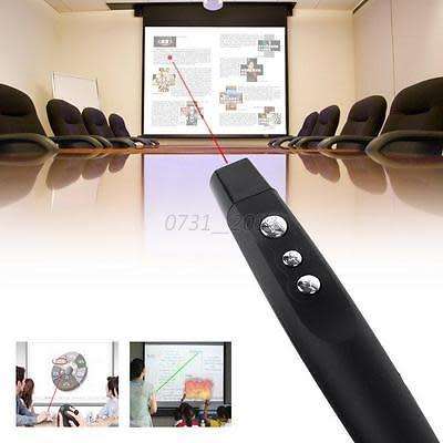Wireless Remote Control USB PowerPoint PPT Presenter Desktop Laser Pointer
