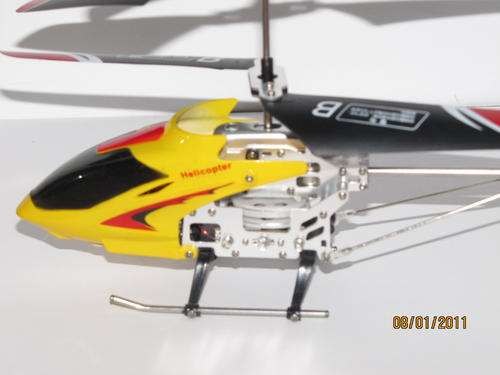 S3 ALLOY 3 CHANNEL REMOTE CONTROL HELICOPTER 22CM