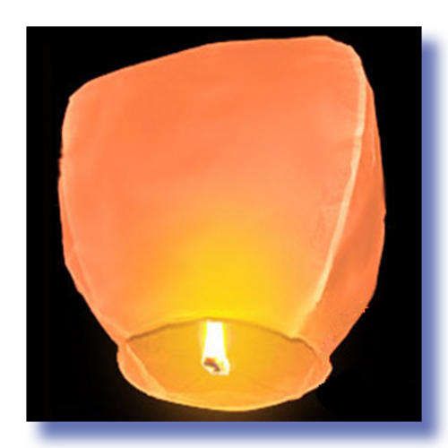 Sky Lanterns, great alternative to fireworks