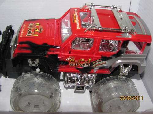 Radio Control Vehicle With BIG light up Wheels