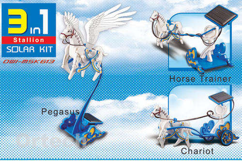 3 in 1 Educational DIY Solar Stallion set