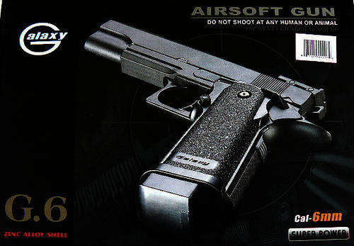 Super power ** METAL ** G6 BB Gun