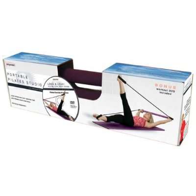 Empower PORTABLE PILATES STUDIO with a workout DVD