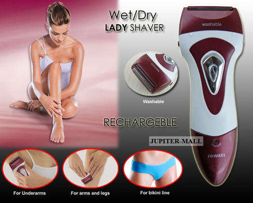 Rechargeable LADIES WET/DRY SHAVER