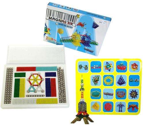 **LARGE 288 Pieces** MAGNETIC CONSTRUCTION SET Great fun for all ages!