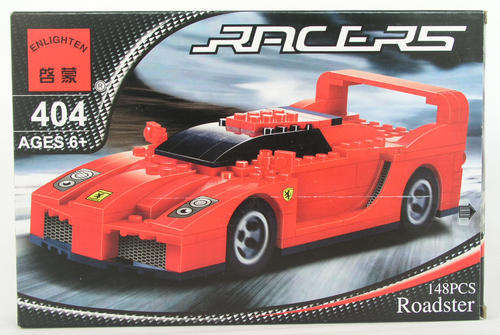 **148 PIECES** FERRARI ENZO ROADSTER - 100% LEGO COMPATABLE