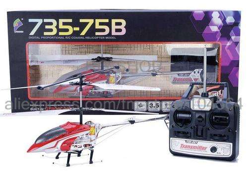 *****NEW 45CM***** 3.5 Channel 735-75B R/C Helicopter with Gyro