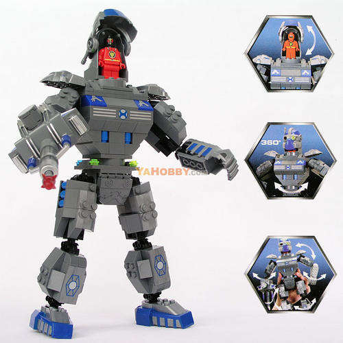 **176 PIECES** SKY DEFENDER TRANSFORMING ROBOT - 100% LEGO COMPATABLE