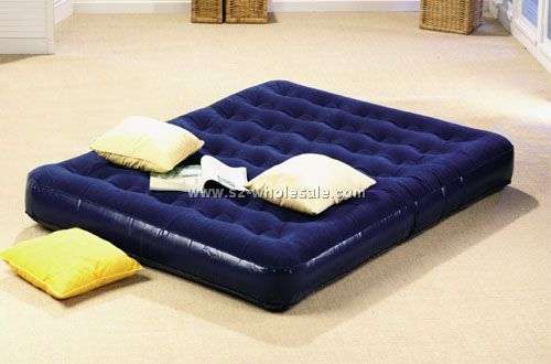 TWIN FLOCKED AIRBED!