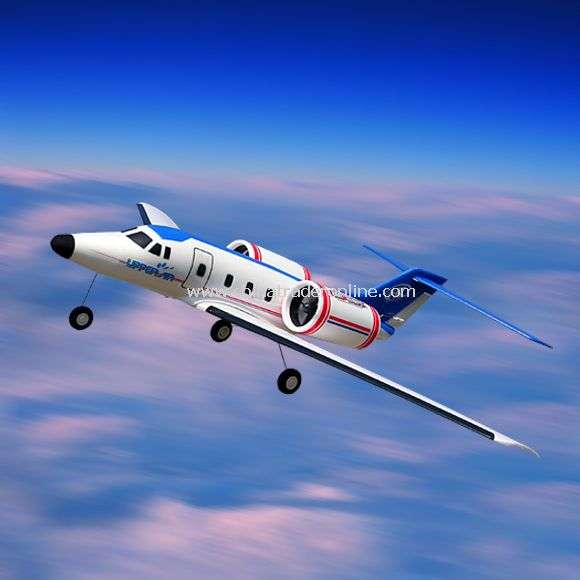 *** 80cm Wingspan *** AIR EARL RADIO CONTROL JET PLANE - RTF