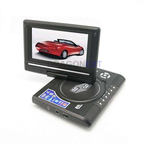PORTABLE 7.8" DVD PLAYER with loads of extras ( Local Stock )