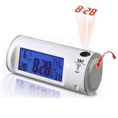 DIGITAL PROJECTION CLOCK - Sound Activated
