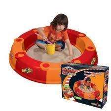 81CM Interlocking Sandpit with bonus toys