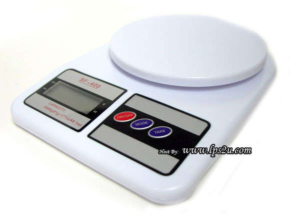 Electronic Kitchen Scale - 7kg x 1g