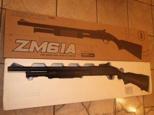 Airsoft BB SHOTGUN - Metal core barrel