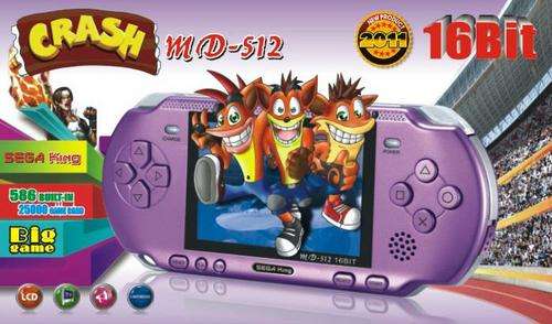 SEGA KING Hand held Game console - 16 Bit - Superior Graphics! 25000 Games