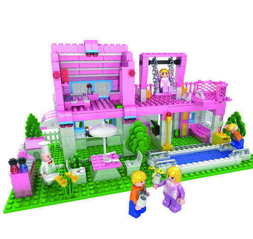 ***LARGE 500 Pieces*** PRINCESS MANSION, High Quality 100% Lego Compatable