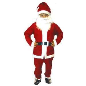 5 Piece SANTA SUIT