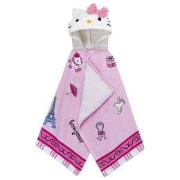 HELLO KITTY HOODED TOWEL