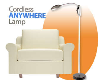 16 LED CORDLESS ANYWHERE LAMP - Freestanding