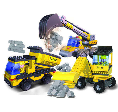 ***Large 300 Pieces*** CONSTRUCTION VEHICLES - High quality, 100% Lego Compatable